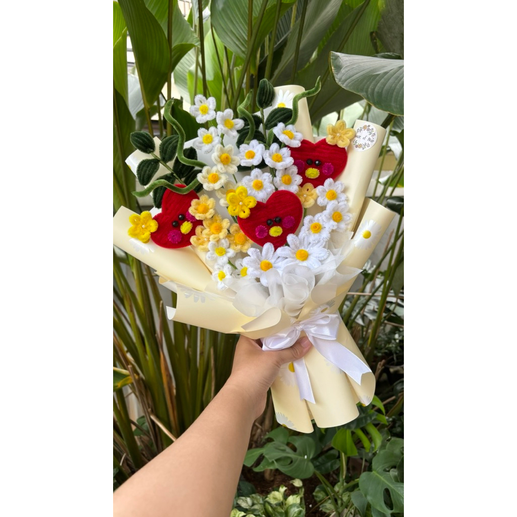 Buket Karakter Tata BT21