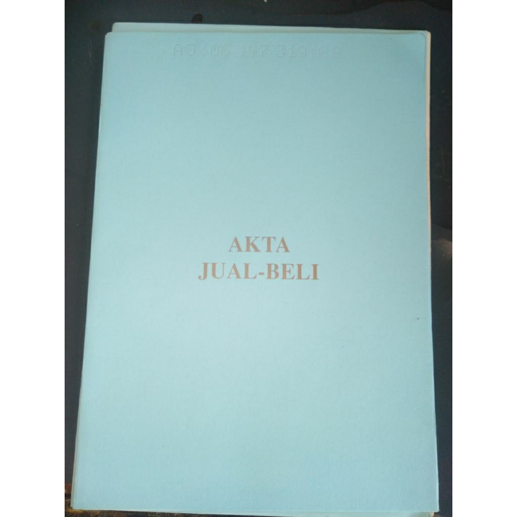 CAVER AJB/AKTA JUAL BELI BARCODE 2009 Sampai 2018