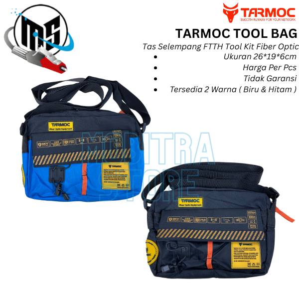 Tarmoc Tool Bag | Tas Selempang FTTH Tool Kit Fiber Optic