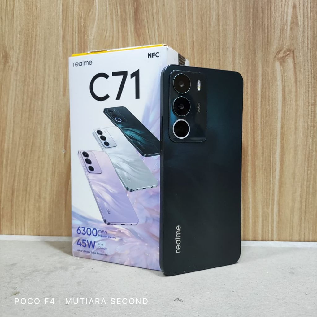 Realme C71 Ram 4GB Rom 128GB Bekas Original