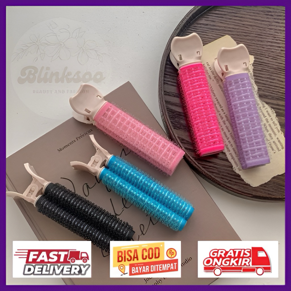 ROLL RAMBUT - Jepit Korea Roll Poni / Jepit Penambah Volume Rambut Korean Hair Volume Roller - Rolle
