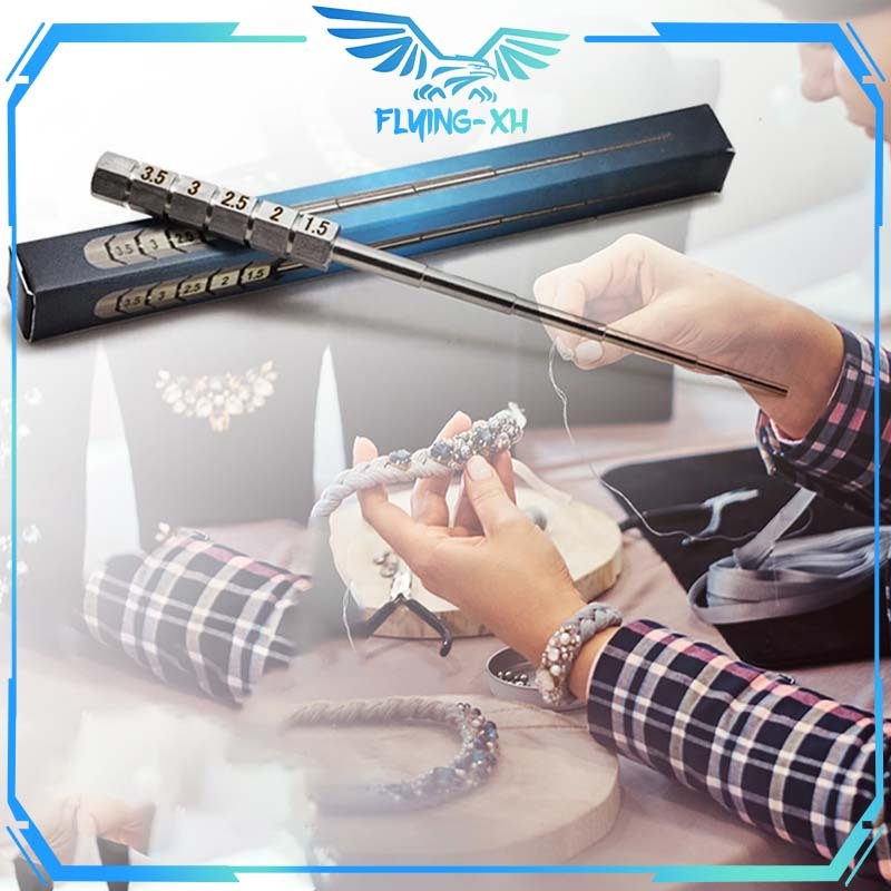 5 in 1 Alat Penggulung Kawat Manual 1.5-3.5mm Coil Jig Stainless  Alat Pemutar Kawat Alat Gulung Kaw