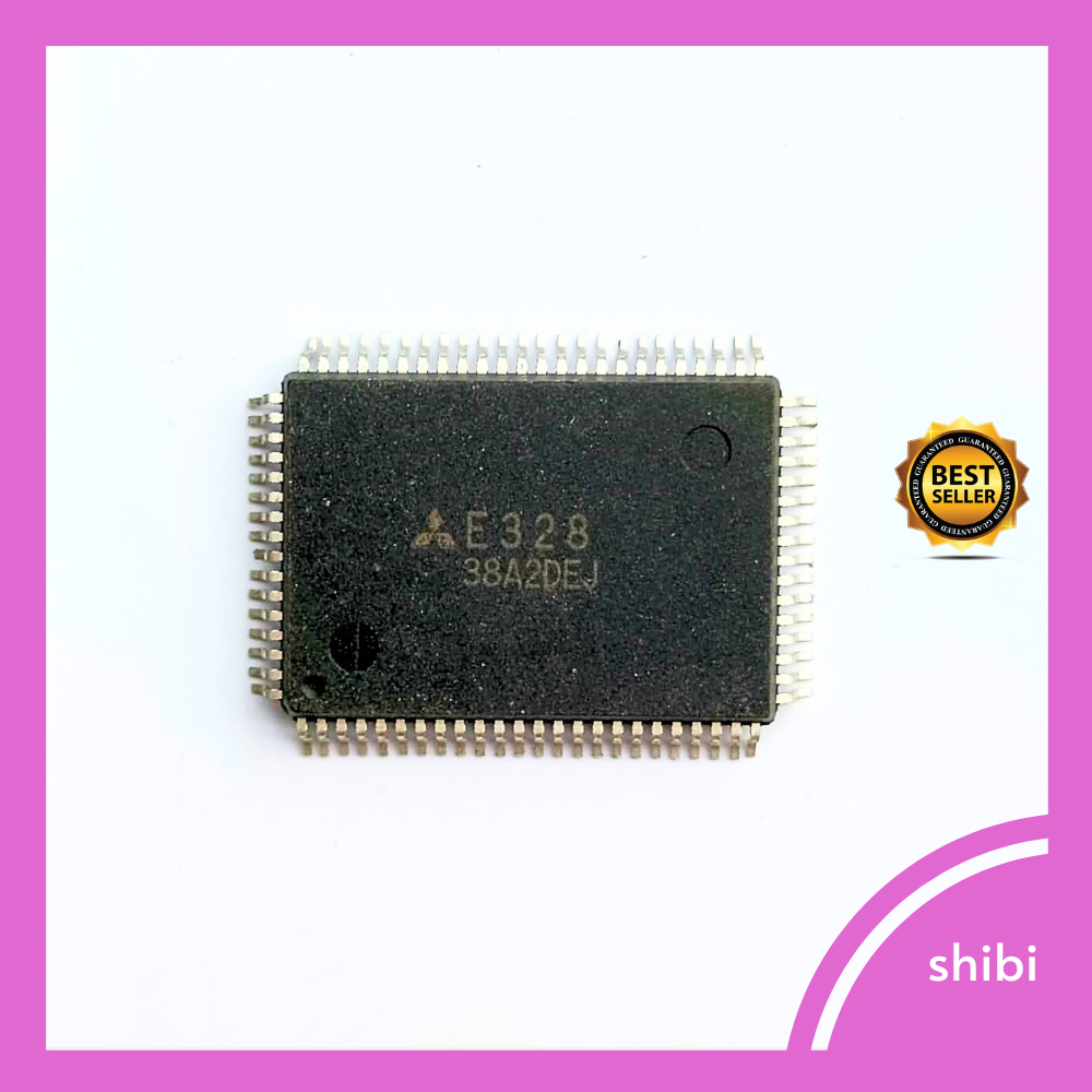 IC Driver E328 QFP 80 Chip MITSUBISHI