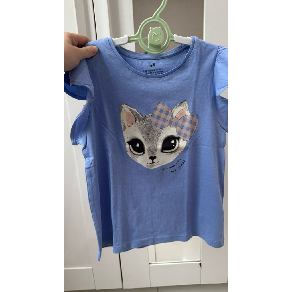 Tshirt anak perempuan H&m