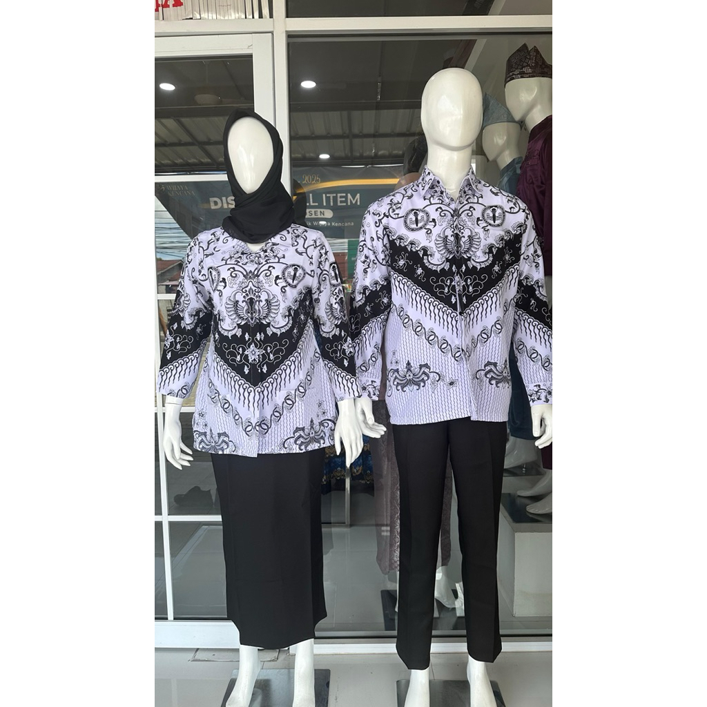 Blus dan Kemeja Batik PGRI, PGRI Wanita, PGRI Pria, PGRI Lapis Furing