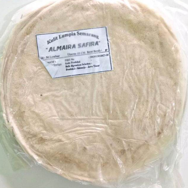 Kulit Lumpia Ukuran Kecil Piscok per Pack isi 50 Lembar No Brand | Sayuran ID Padang