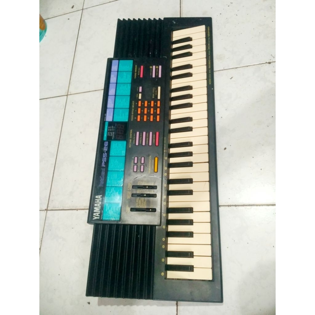 keyboard piano yamaha pss 26,normal second