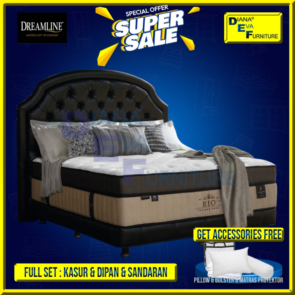 Dreamline Rio Full Set Kasur Springbed