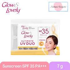 Fair & Lovely glownlovely Ultimate UV DUO Cream vitamin C spf 35
