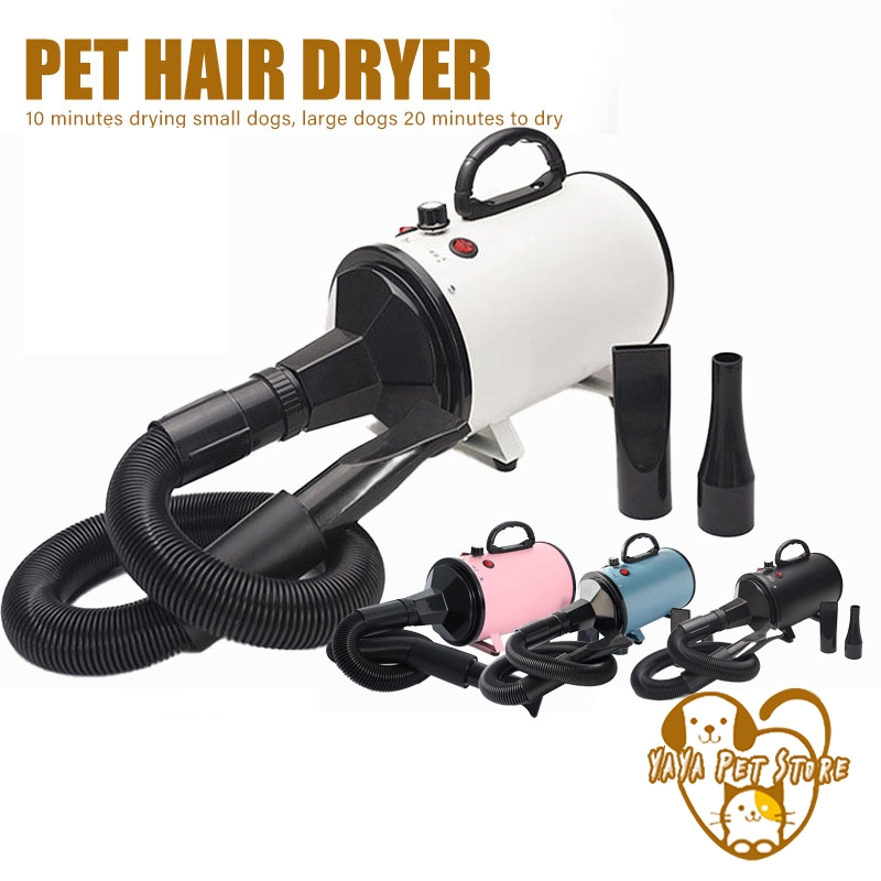 Just - [6Pcs Hadiah Gratis] CHAOLUN 2800W Pet Blower Pet Dryer Kucing Blower Anjing Dryer Blower
