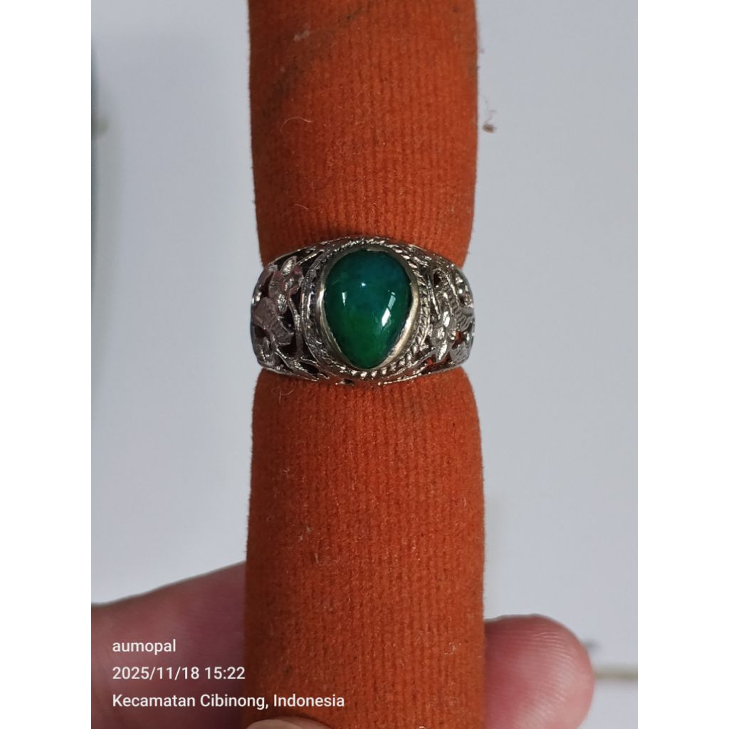 9.1mm x 6.6mm x 2.9mm ring 7.5 Shopee pinjam fair fashion jewelry Gajian sale 11.11 koleksi perhiasa