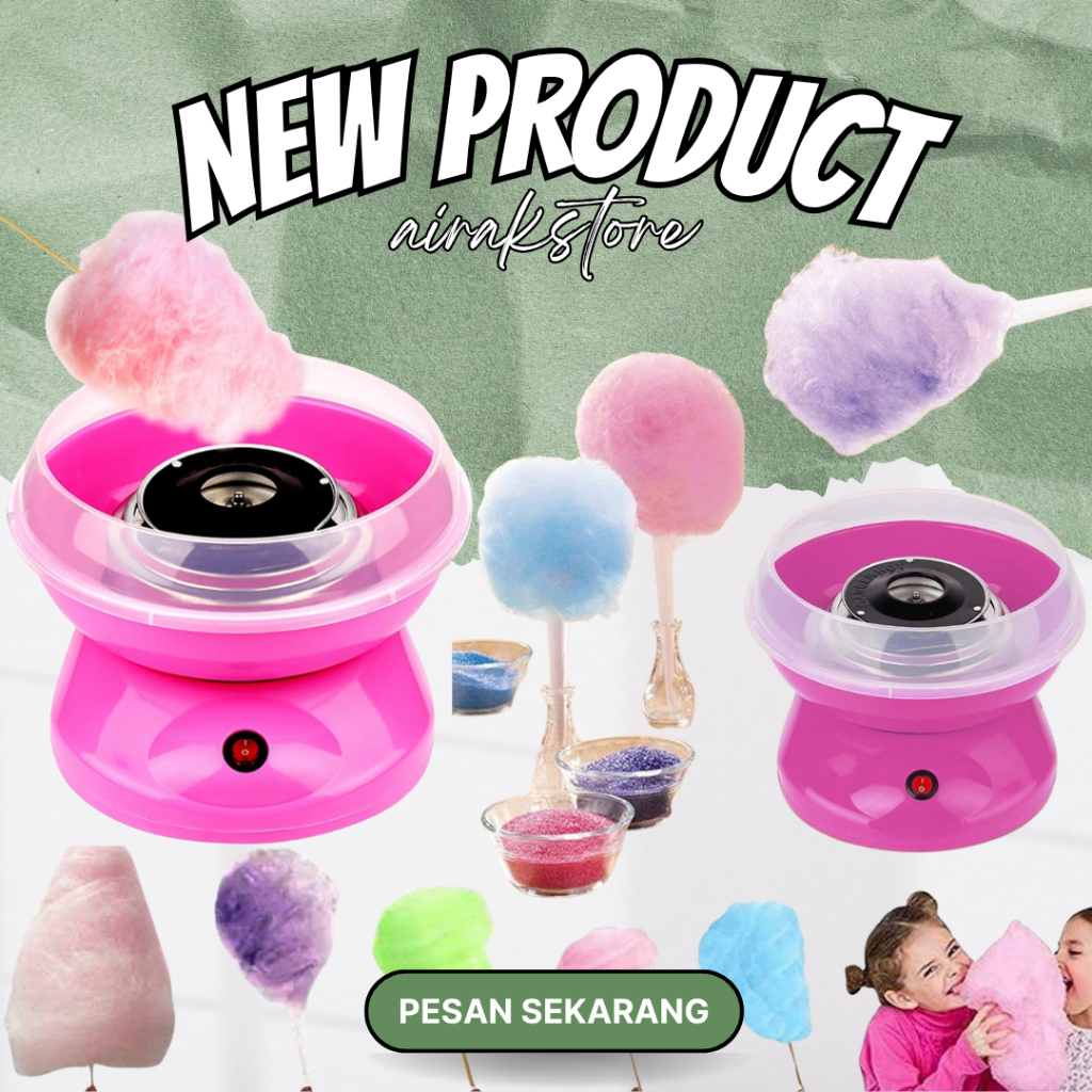 Mesin Pembuat Permen Kapas Mini - Cotton Candy Machine