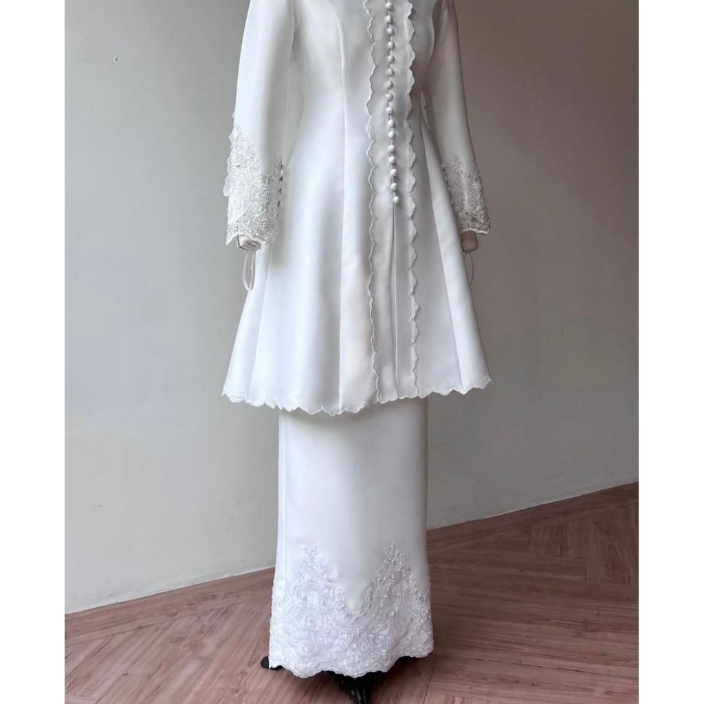 gaun pengantin Malaysia Melayu gaun akad gaun walimah wedding dress