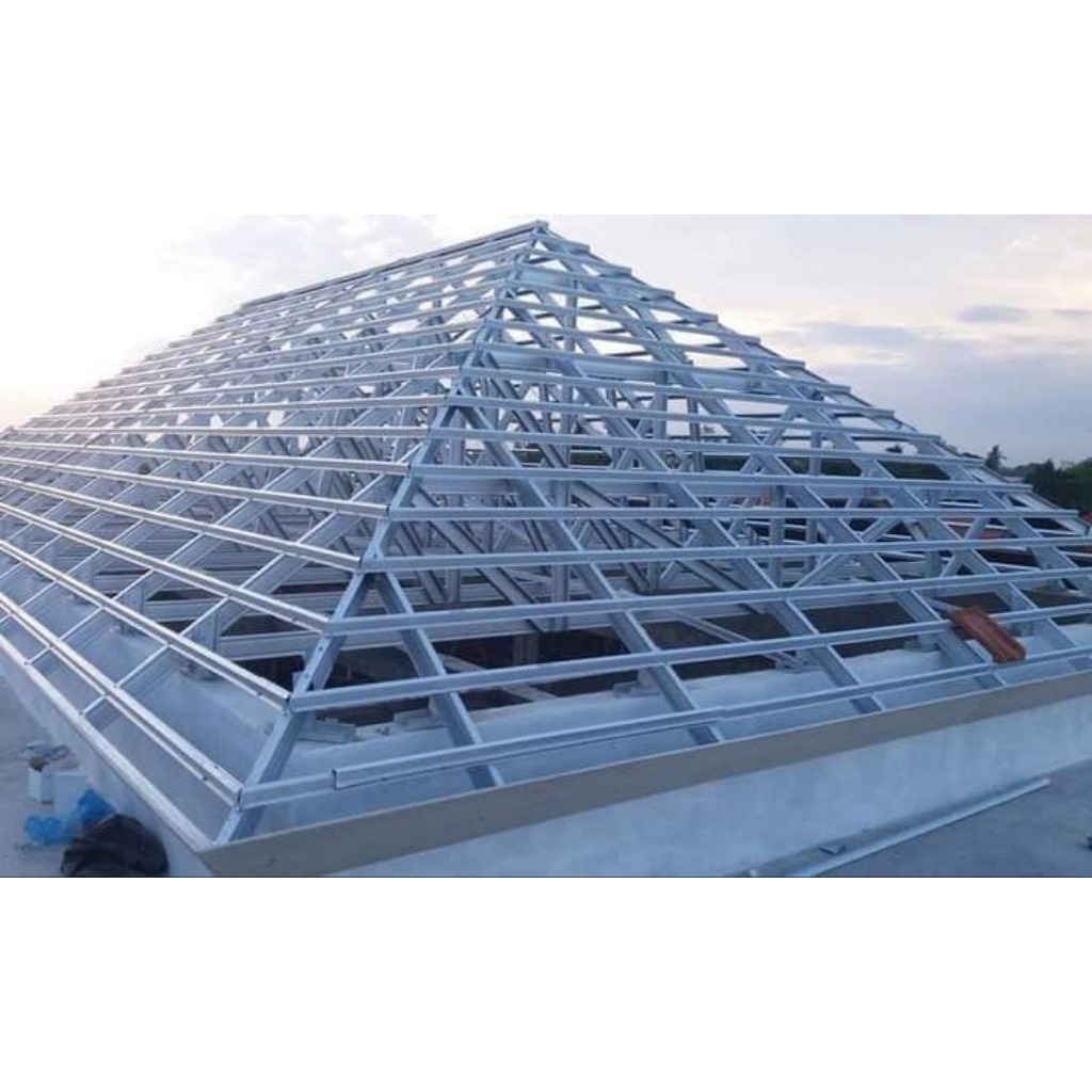 baja ringan tebal 0.75mm reng 0.45mm terpasang