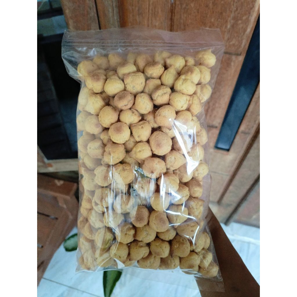 Kue Duosus keju kering 250 gram soes keju/kue soes/promo/makanan ringan/Halal