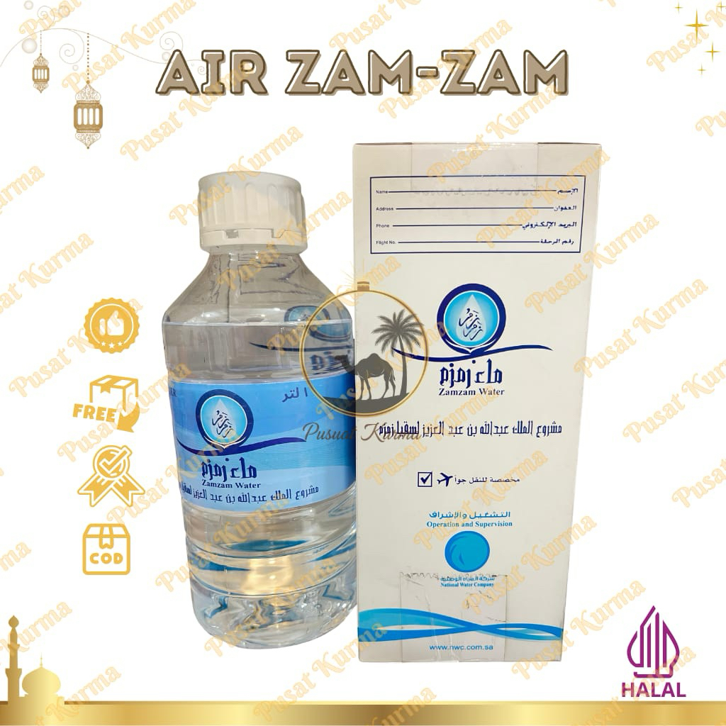 Air zam zam 1liter asli