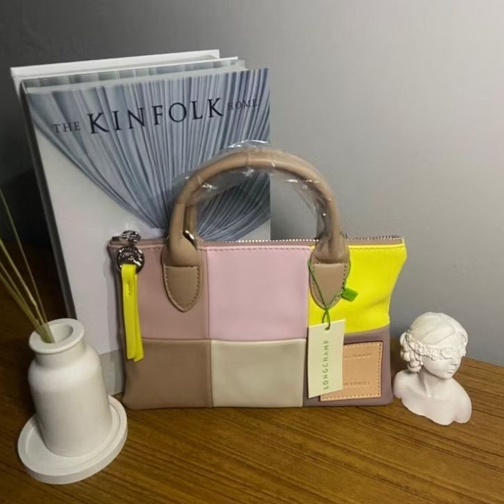 LC REPLAY XS PINK CREME SLING BAG TAS SELEMPANG MINI WANITA