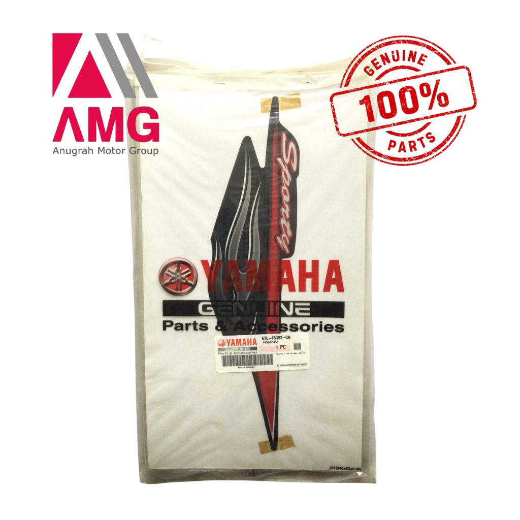 GRAPHIC 2 YAMAHA MIO SPORTY 2006 (5TL-F8392-C0) / STIKER 2D / STRIPING / STIKER VYNIL / STIKER LOGO