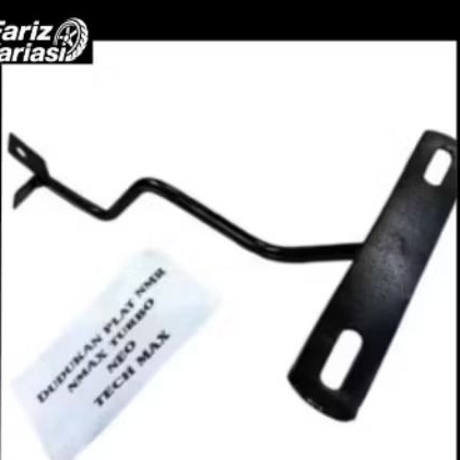 DUDUKAN PLAT NOMOR NMAX TURBO / NEO / TECH MAX BINGKAI PLAT NO NOMER BESI TEBAL PADAT BINGKAI BK PLA