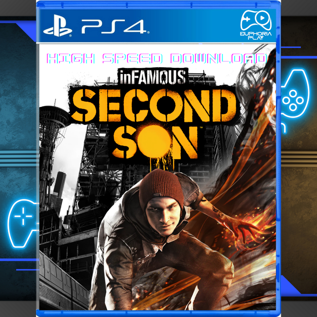 InFAMOUS Second Son – Game PS4 HEN Digital (Format PKG) | Full Version