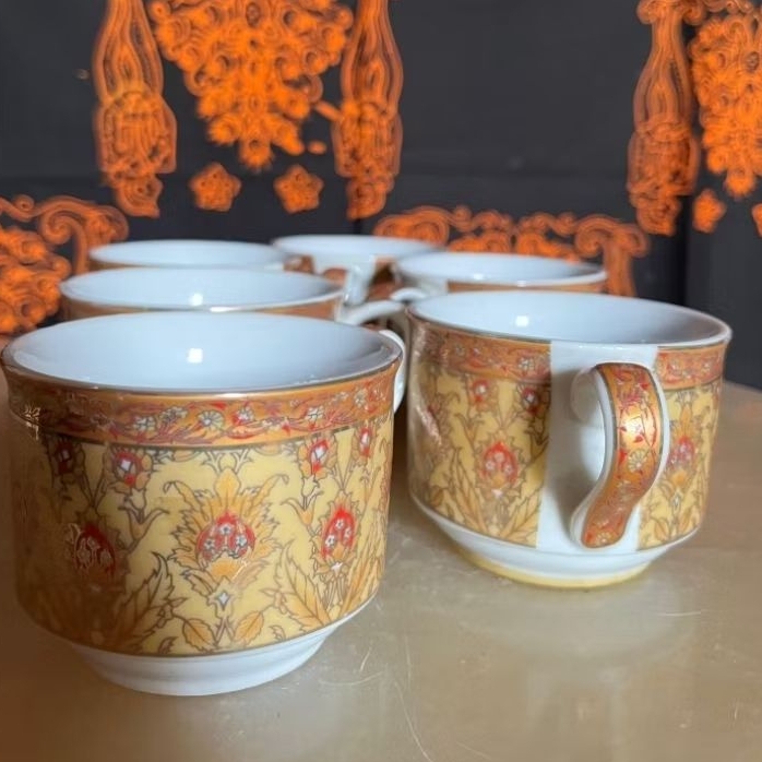 Cangkir Kopi/Cangkir Teh/Cangkir Keramik jadul BISTRO/Cangkir Japan Original