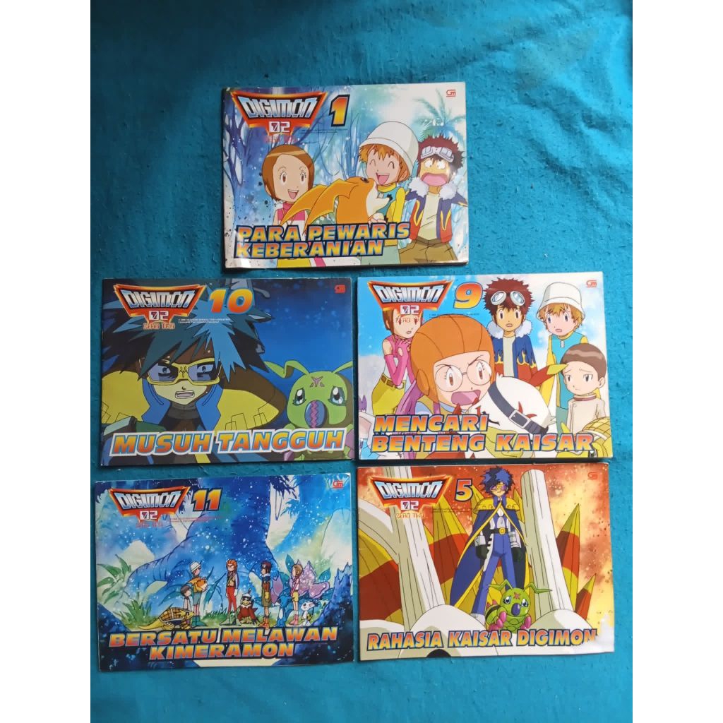 komik digimon digital monster cabutan