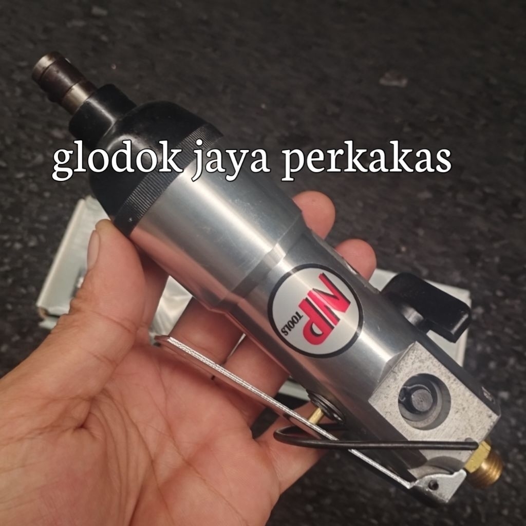 Air Impact Screwdriver 1/4 Inch Mesin Bor Obeng Angin Mini 6.35mm Chuck 18.000 rpm