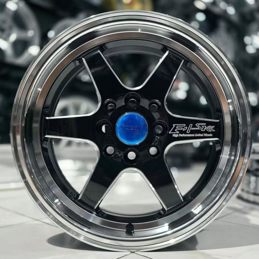 velg samlong jf f1 r15 lebar 6,5 velg racing ring 15 cocok untuk avanza xenia livina velg mobil r15 