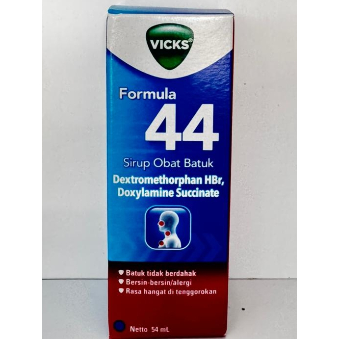 VICKS FORMULA 44 BATUK TIDAK BERDAHAK