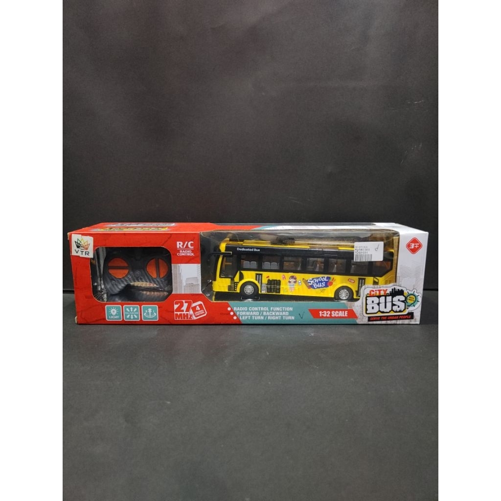 RC City Bus//Remote Control City Bus//Mainan Rc School Bus