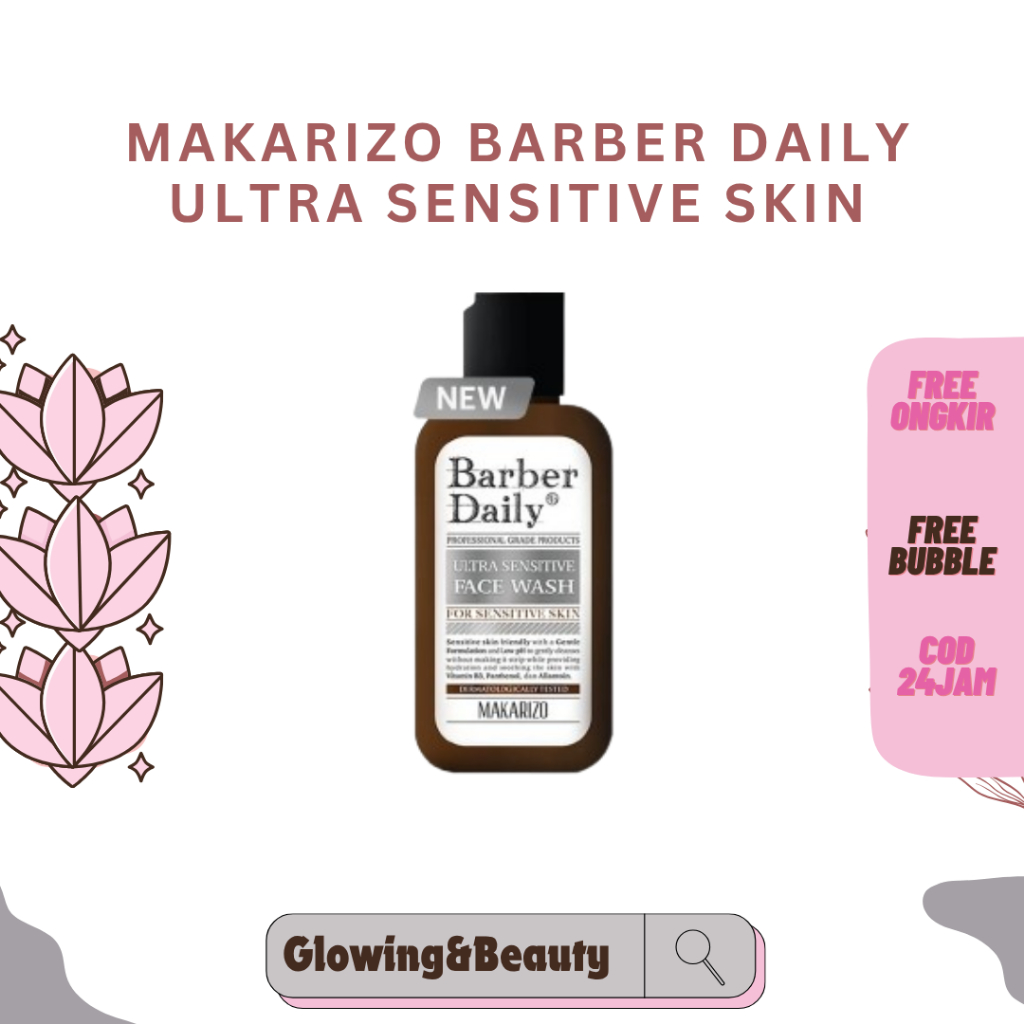 BARBER DAILY ULTRA SENSITIVE SKIN FACE WASH