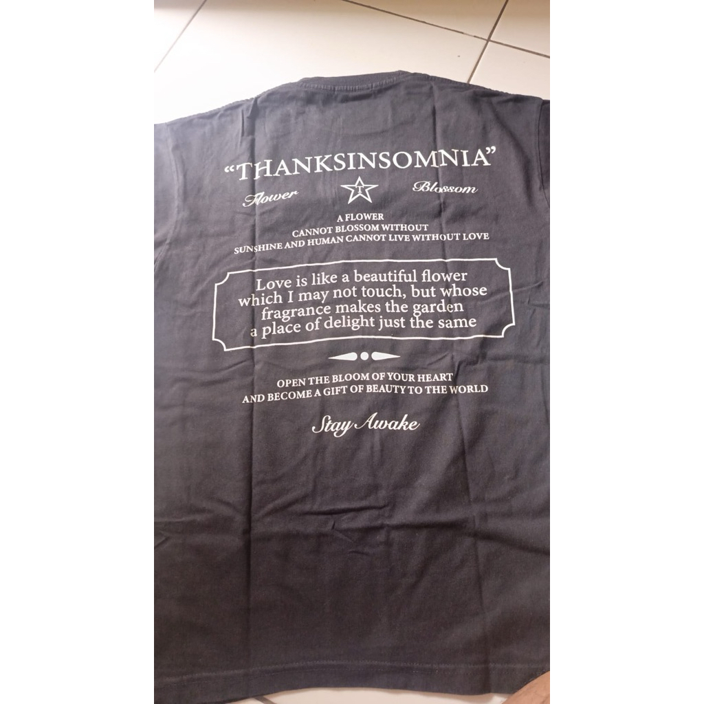 T-shirt Thanksinsomnia