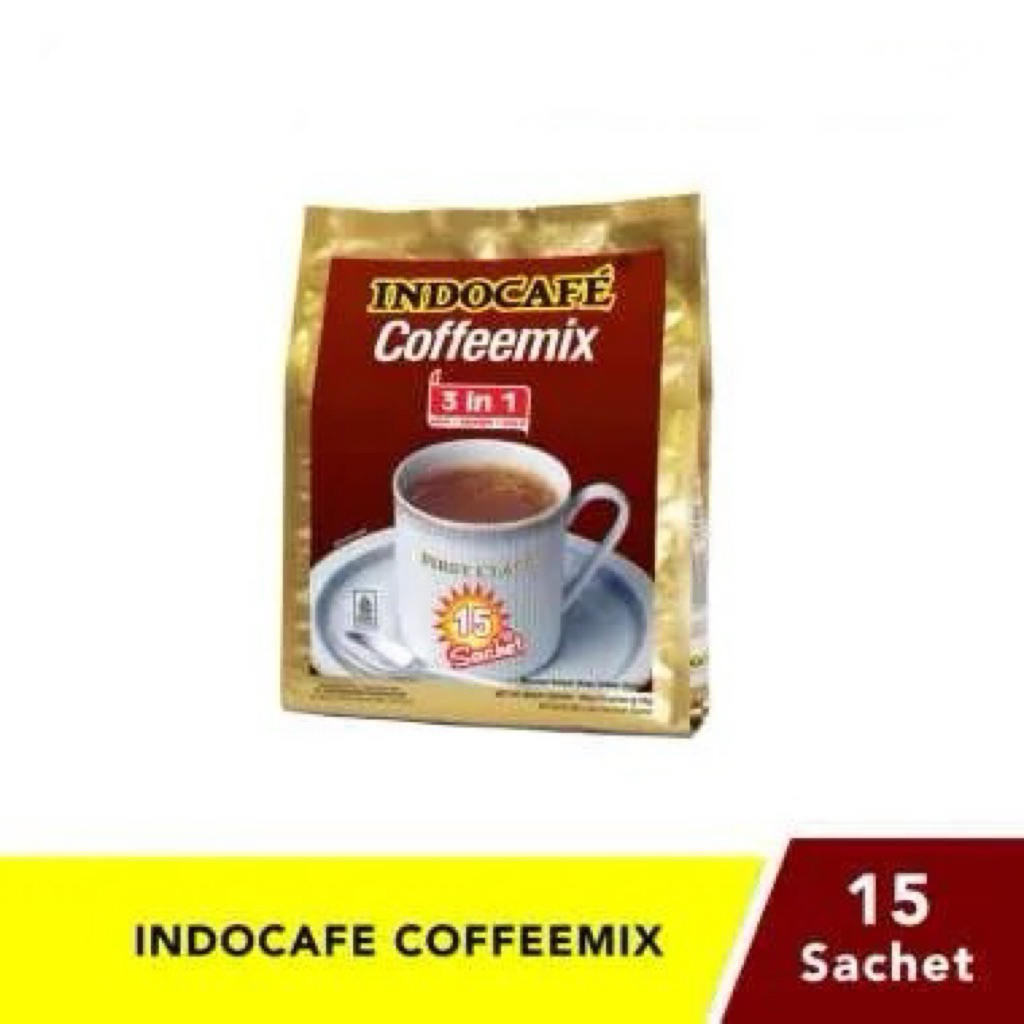 Kopi Indocafe Coffemix Pack 15 Sachet