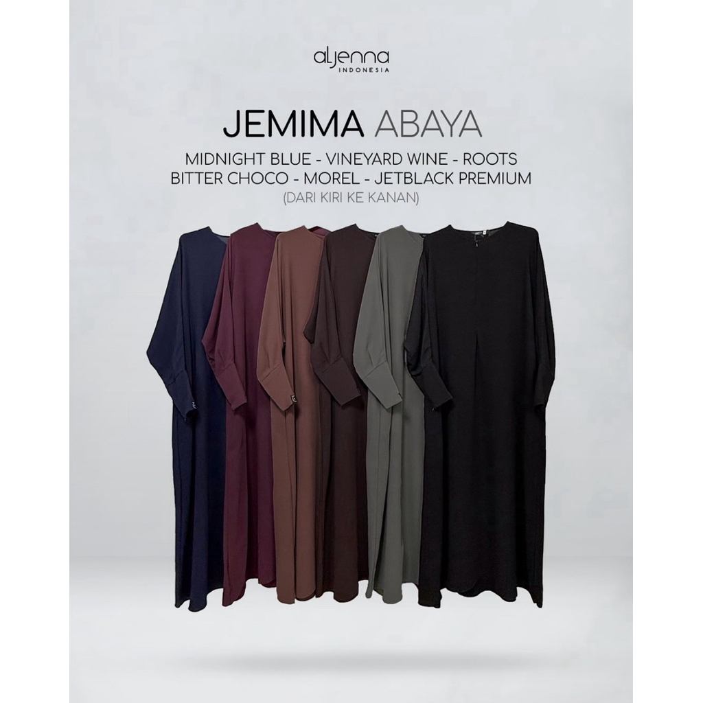 [READY STOCK] Aljenna Jemima Abaya XS