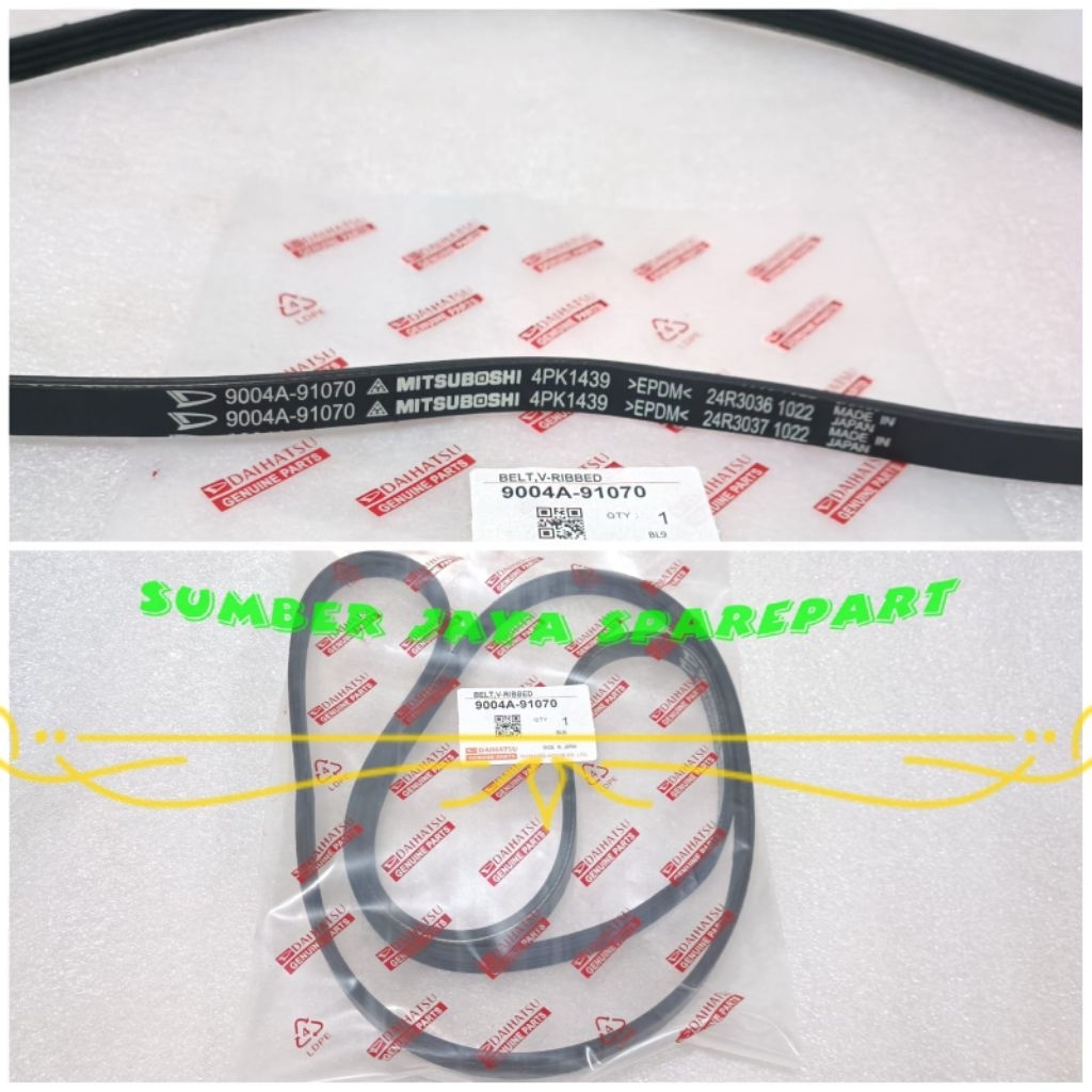 van belt granmax tahun 2022 up tali kipas radiator granmax 2022up