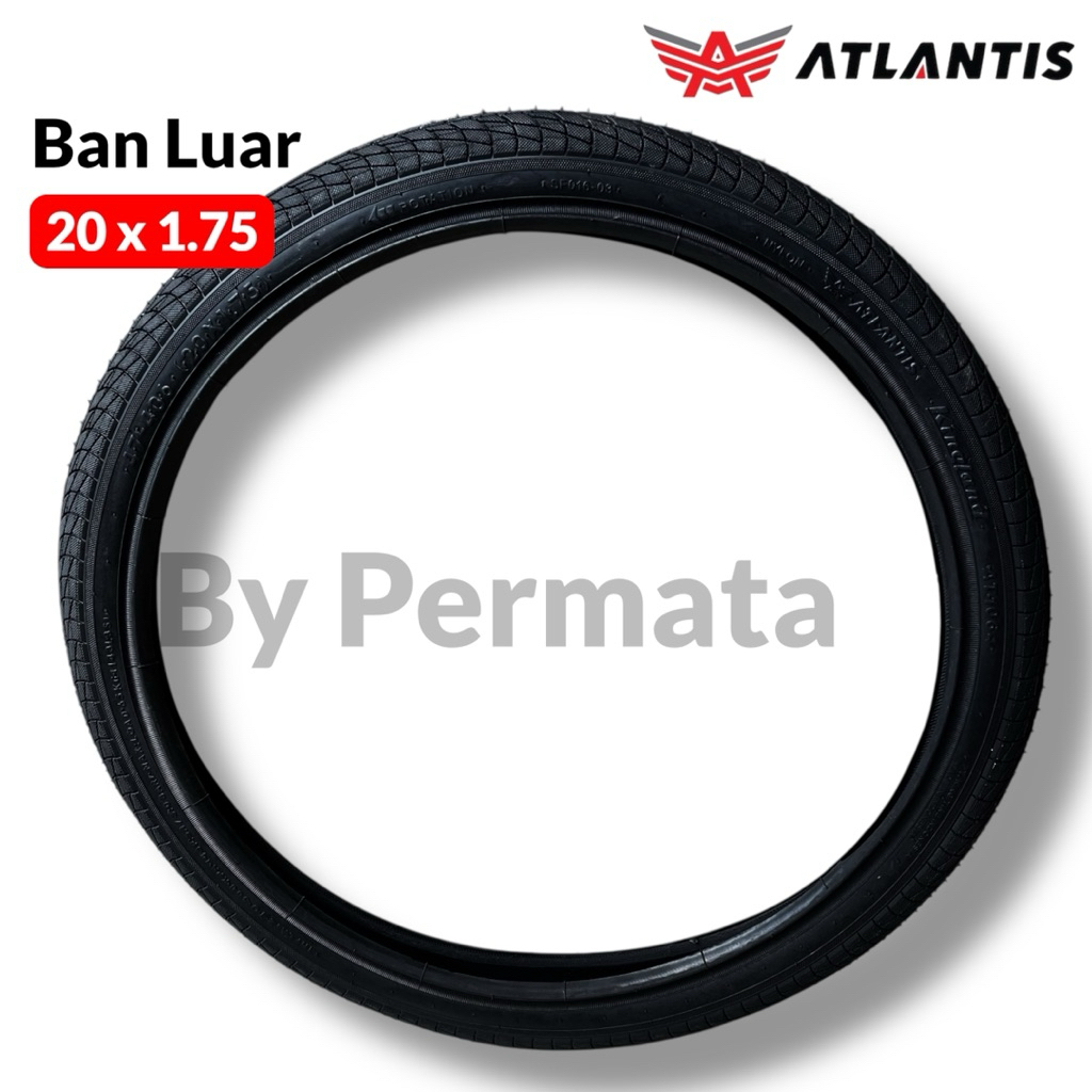 Ban Luar Sepeda Atlantis 20 x 1.75