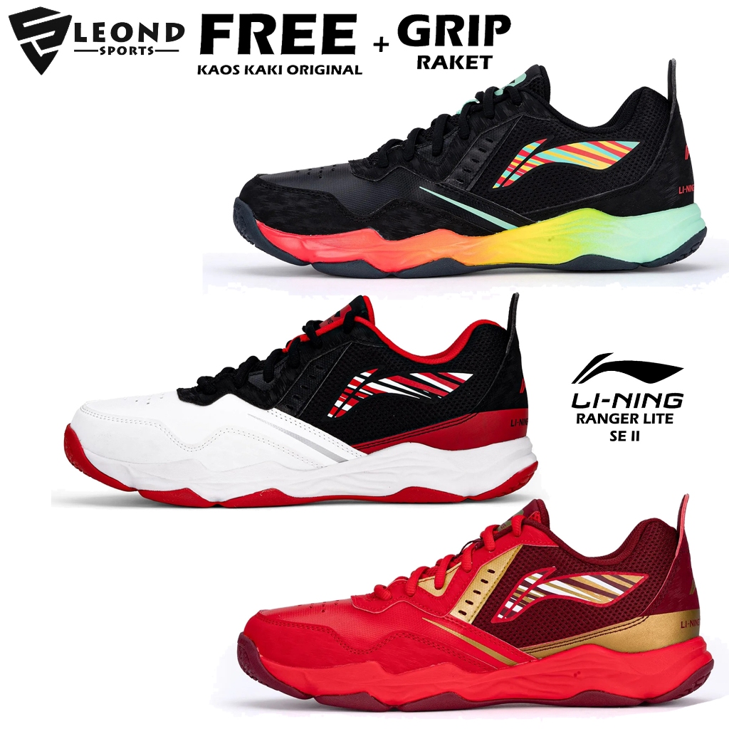 Sepatu Badminton Lining Ranger Lite SE II Sepatu Bulu Tangkis Lining Ranger Lite 2 Original