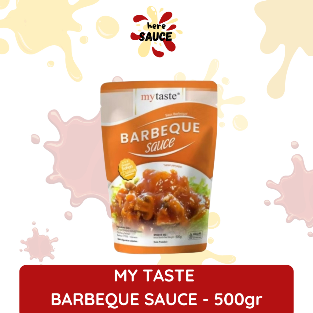My Taste Saus Barbeque 500gr | Saus Barbeque | Saos Barbeque | Barbeque Sauce