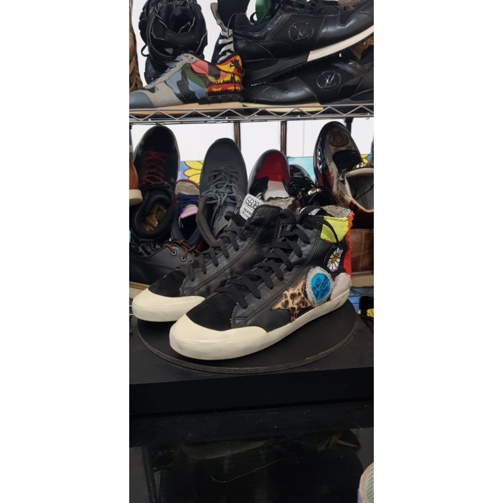 GGDB right sneakers genuine leather size 40 265 (rare)