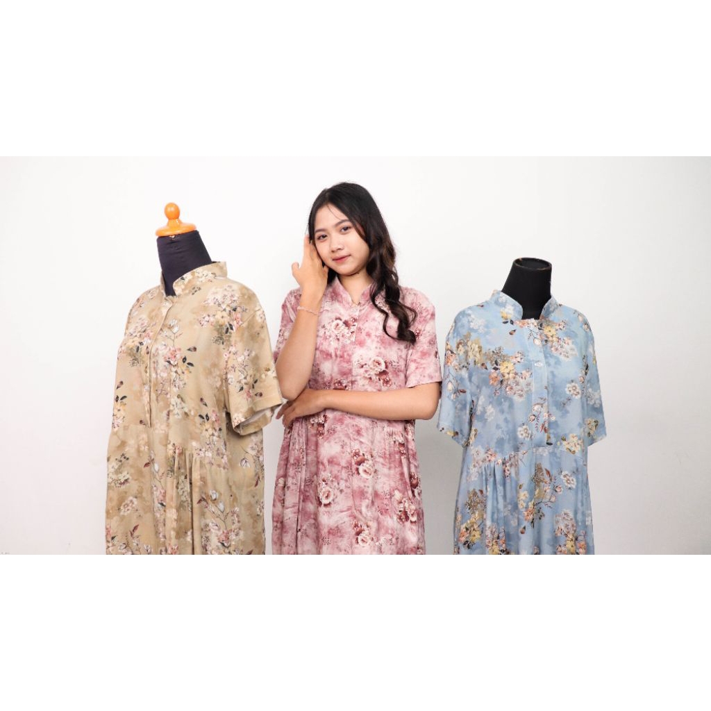 Daster Kekinian Kain Katun Rayon Premium