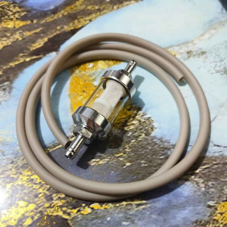 filter bensin cnc kaca bonus selang bensin / filter bensin cnc/filter bensin kaca + selang bensin