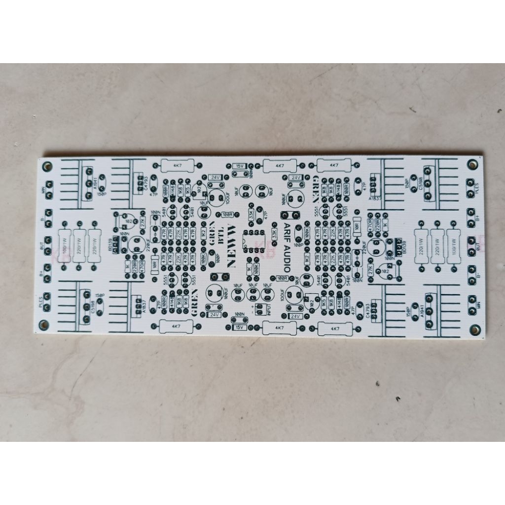 pcb driver power clas ab grand btl new