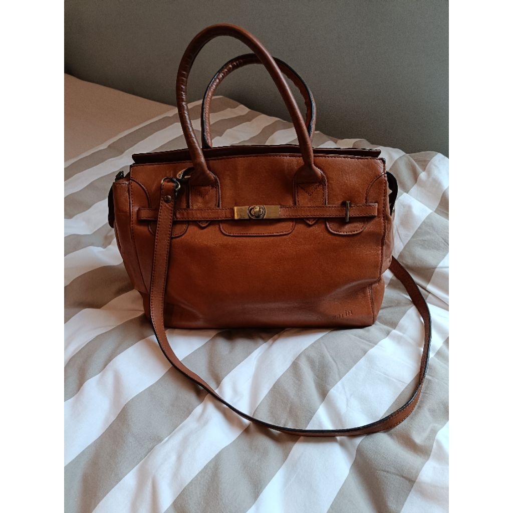 Tas kulit asli  wanita preloved