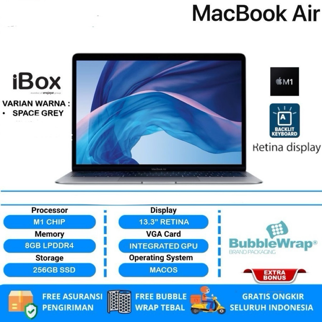 MACBOOK M1 AIR 2020 8/256 IBOX