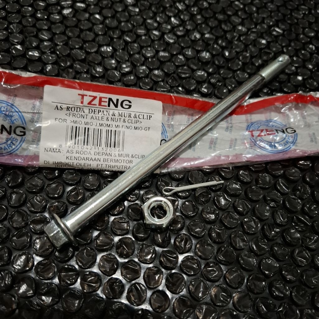 AS RODA DEPAN + MUR + CLIP AS RODA Mio Sporty /Mio J /Mio GT /Fino /MioM3 dll