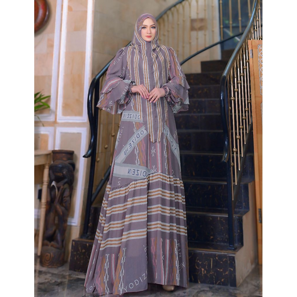 Gamis Syari Terbaru Sofia Series By Yodizen Syari / Gamis Syari Kekinian / Gamis Syari Cantik