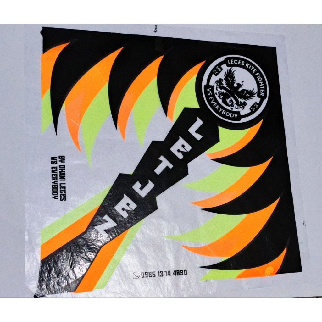 KERTAS LAYANGAN SUKHOI 3 WARNA V1 LTZ (KERTAS MINYAK)