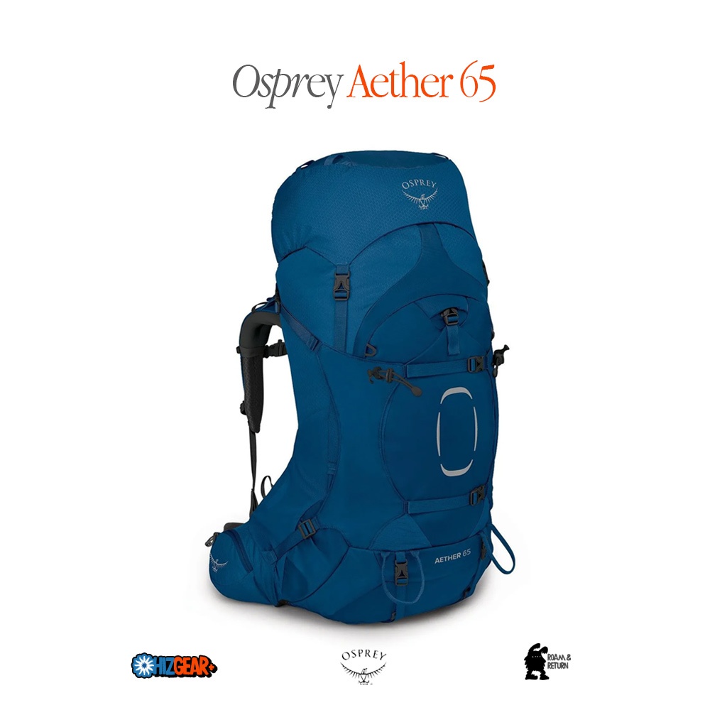 Osprey Aether 65 Liter Hiking Backpack Carrier