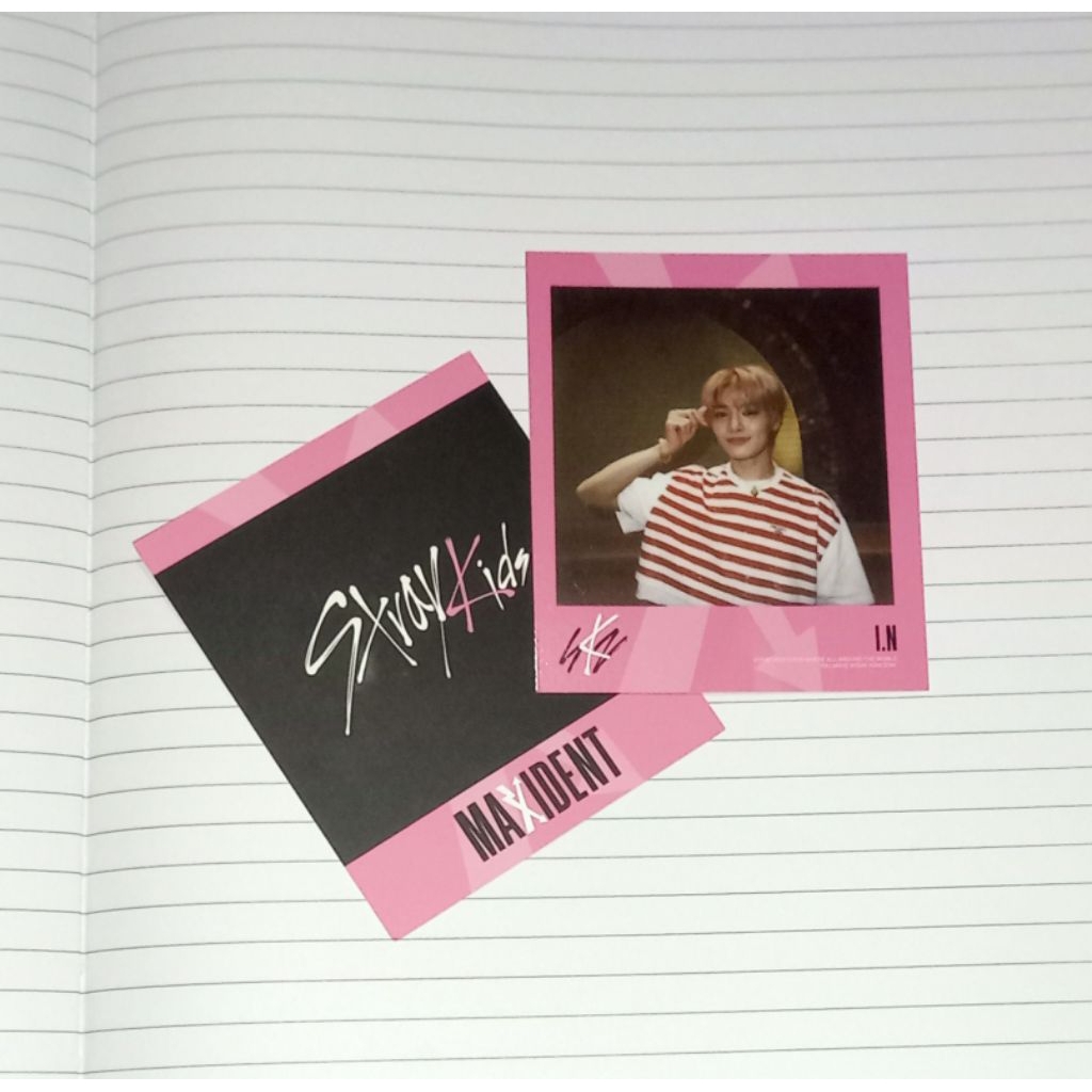 CLEARANCE SALE / Photocard Straykids Ayen Pola Lucky Draw Maxident Noeasy 5-star Rock Star ATE HOP K