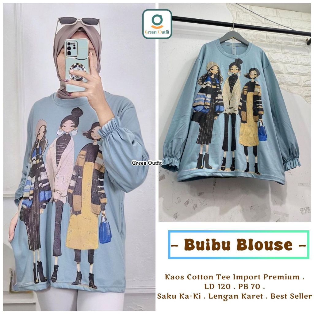 KAOS WANITA LENGAN PANJANNG JUMBO LD 120 MOTIF TERBARU BAJU ATASAN WANITA SIZE XXL KEKINIAN